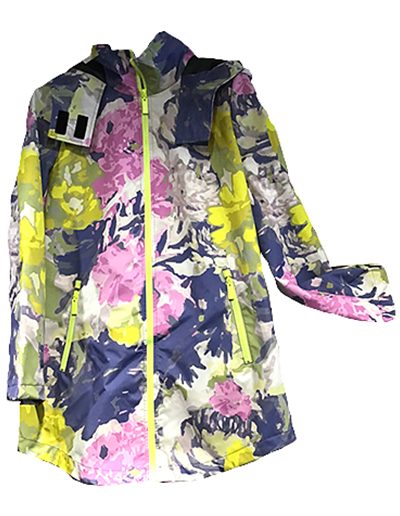 Floral Rain Coat