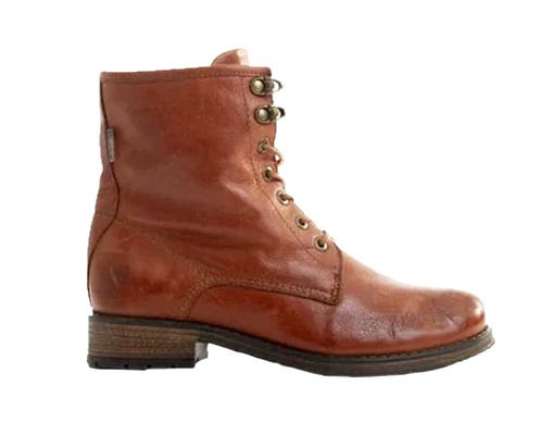 Olibem 17d145m Cognac Leather Boot Lined With Australian Wool 199