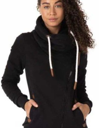 Wanakome Sweater Coat Hestia Black 150