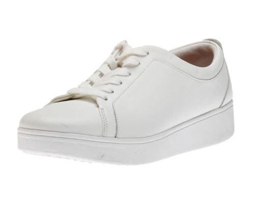 Rally White Leather Laceup Sneaker135