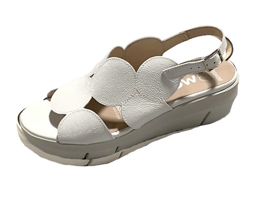 Patent Leather Dress Sandal From Spain White240