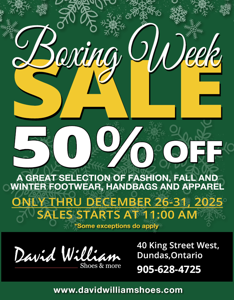 David William Shoes Boxing Week 2025