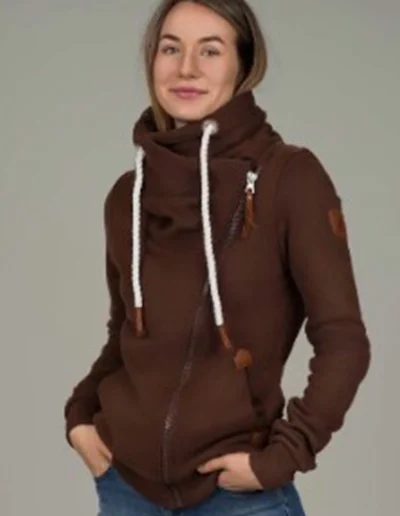 Wanakome Hestia Zip Up Mahogany